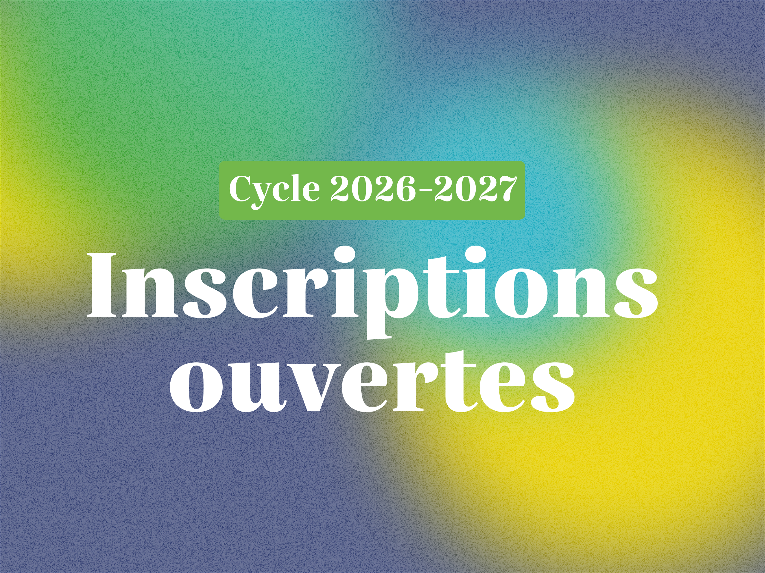 image inscriptions 2026-2027